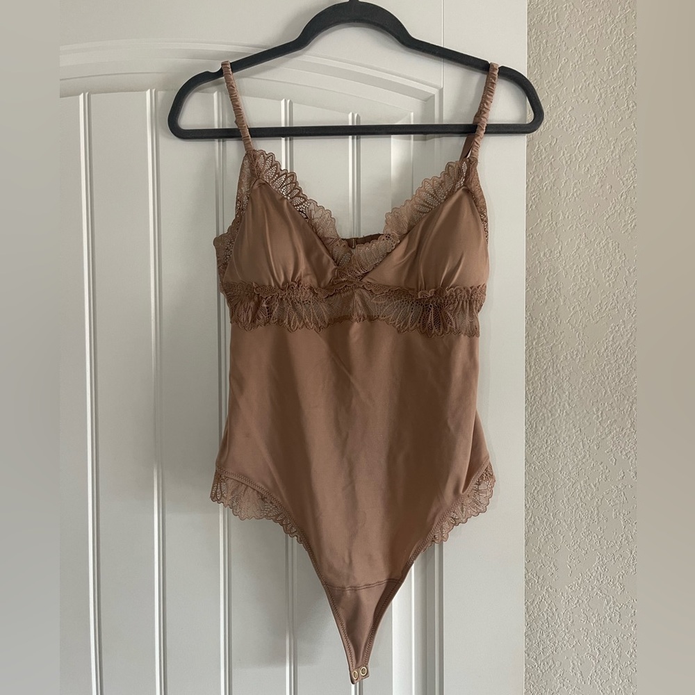 Abercrombie & Fitch satin bodysuit